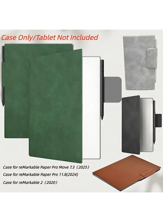Remarkable Paper Pro Move 7 3 Magnetic Cover Case Black With Stylus Slot - Image 3
